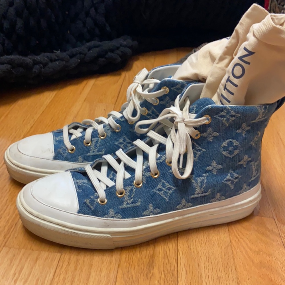 SOLD 🥁 Louis Vuitton STELLAR SNEAKER BOOT - Picture 3 of 4